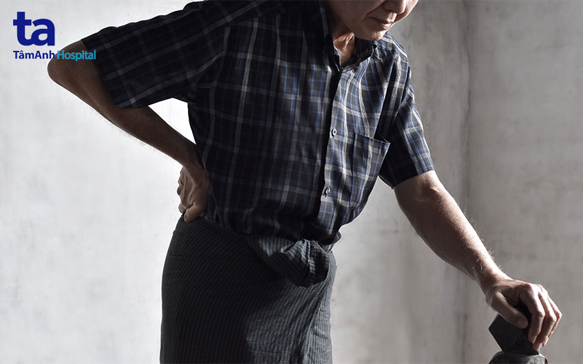 tình trạng thoát vị đang được phục hồi