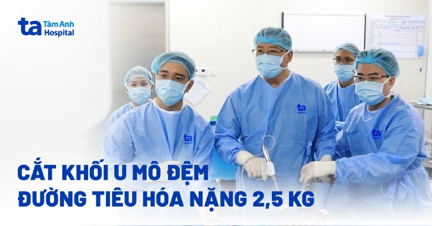 cắt khối u mô đệm