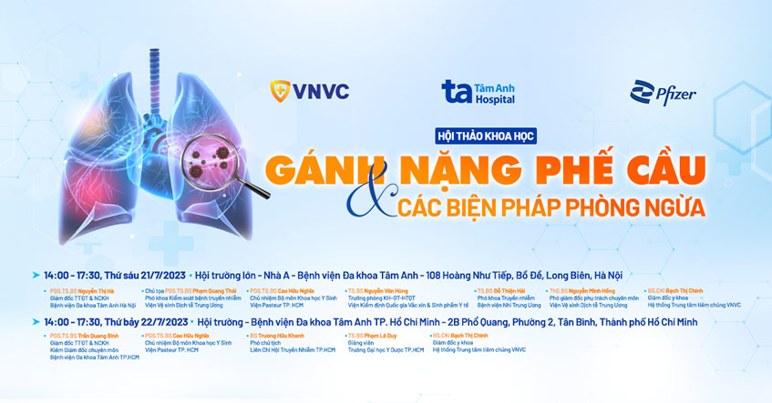 Hội thảo gánh nặng phế cầu 