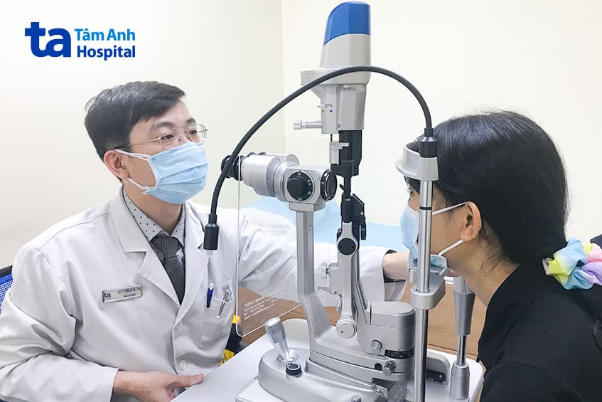 chẩn đoán chắp mắt bị vỡ