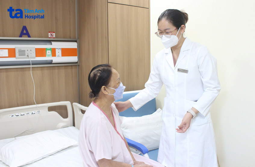 bệnh nhân điều trị tại tâm anh