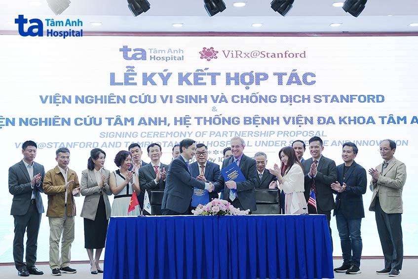 buổi lễ diễn ra tại Tâm Anh Hà Nội