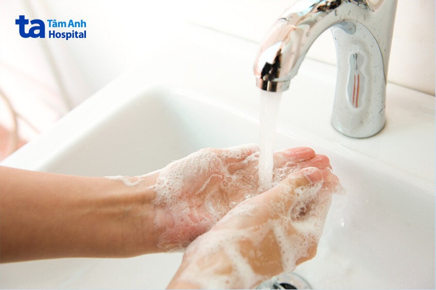 rửa tay thật sạch
