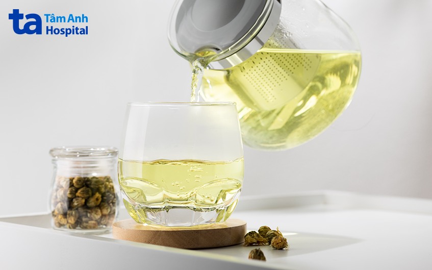 trà giảm triệu chứng nhiễm khuẩn đường ruột