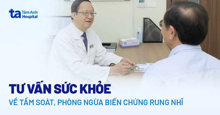 Tháng tư vấn sức khỏe “Nâng cao nhận thức về phòng ngừa đột quỵ ở bệnh nhân rung nhĩ”