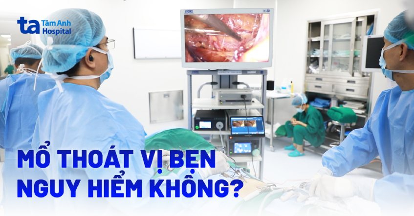 mổ thoát vị bẹn có ảnh hưởng gì không