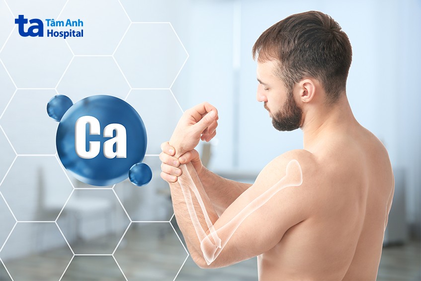 Người bệnh tụt canxi máu sẽ đau cơ bắp
