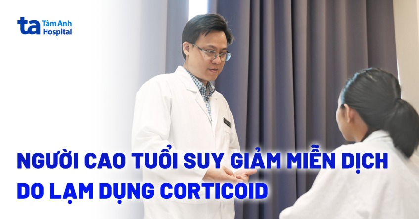 suy giảm miễn dịch do lạm dụng corticoid