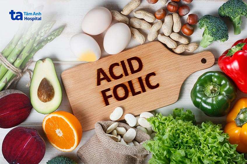 Thực phẩm giàu Acid Folic