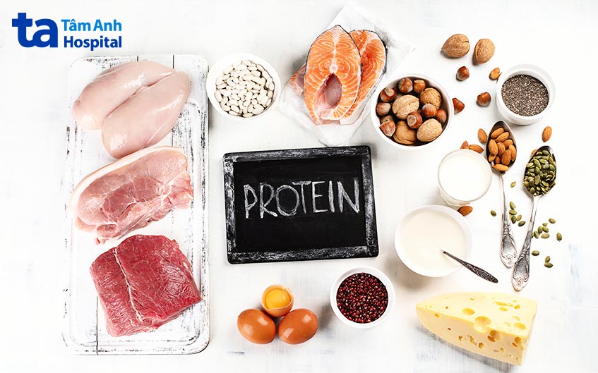 thực phẩm giàu đạm tốt cho bệnh nhân