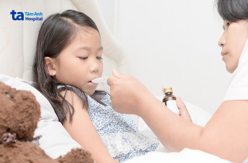 thuốc đau đầu của trẻ em