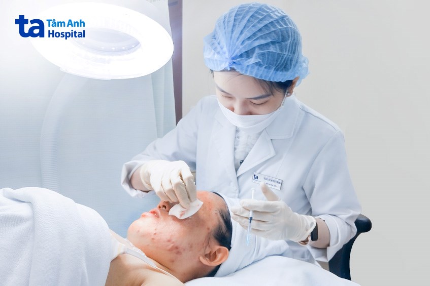 tiêm botox trị sẹo