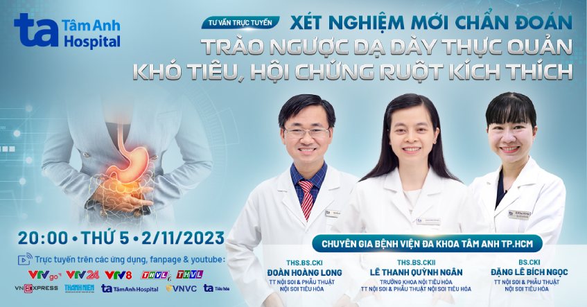 Live: Xét nghiệm mới chẩn đoán trào ngược dạ dày, khó tiêu