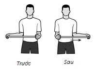 xoay ngoài với gậy