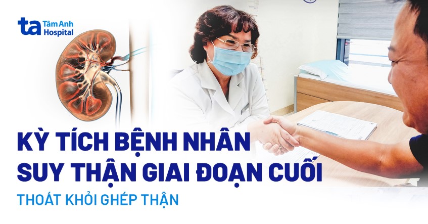 Kỳ tích bệnh nhân suy thận giai đoạn cuối thoát khỏi ghép thận 