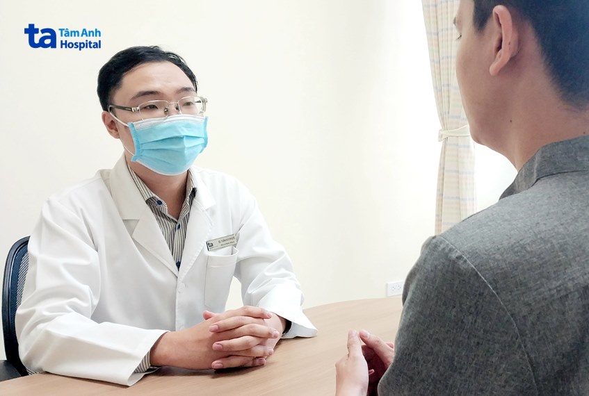 Bác sỹ tư vấn hướng điều trị