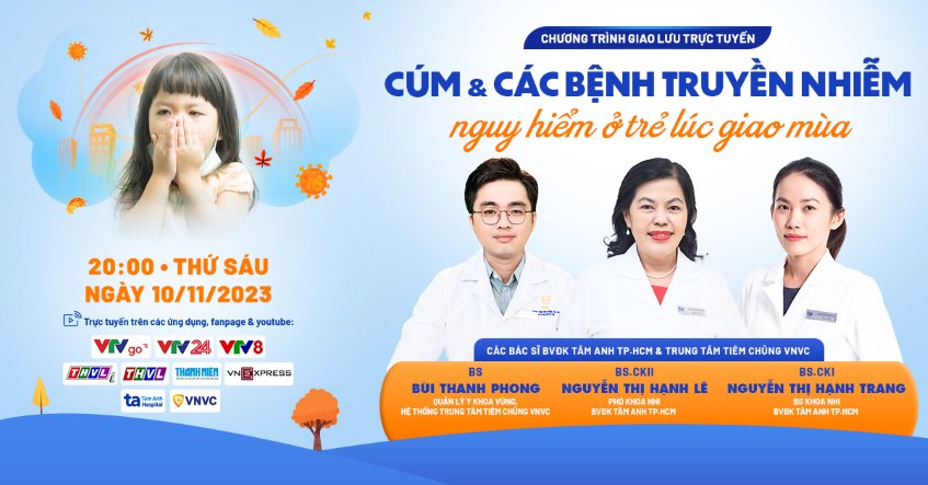 Cúm và các bệnh truyền nhiễm nguy hiểm ở trẻ lúc giao mùa
