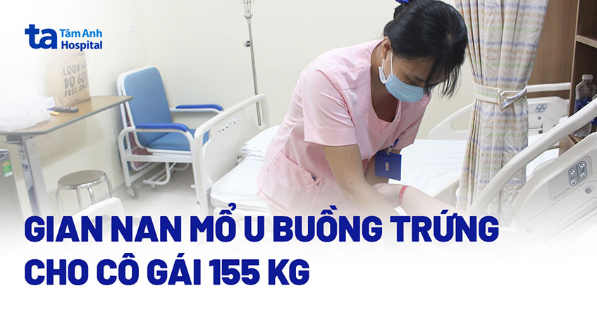 Cô gái nặng 155 kg chật vật tìm bệnh viện mổ u phụ khoa