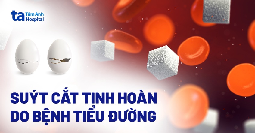 Suýt cắt tinh hoàn do nhiễm trùng nặng