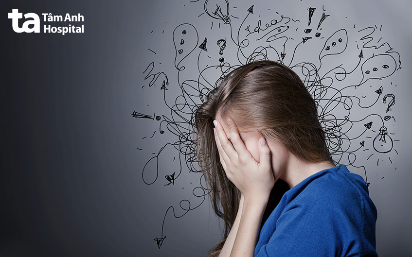 Hồi hộp đánh trống ngực do chứng rối loạn lo âu