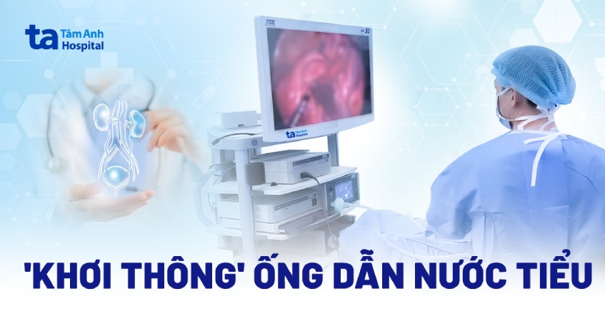 ‘Khơi thông’ ống dẫn nước tiểu