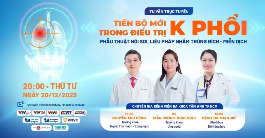 TVTT: Tiến bộ mới trong điều trị ung thư phổi giúp bệnh nhân sống lâu hơn