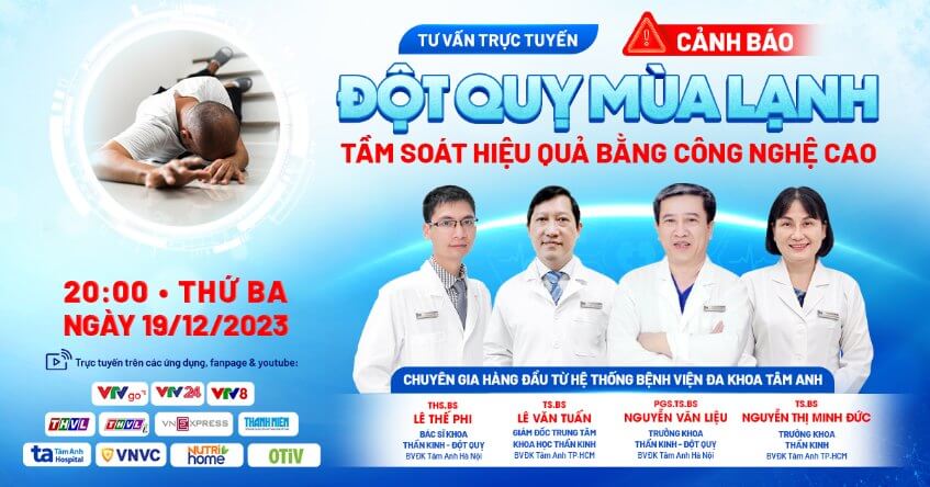 Đột quỵ mùa lạnh: Cảnh báo & tầm soát hiệu quả bằng công nghệ cao
