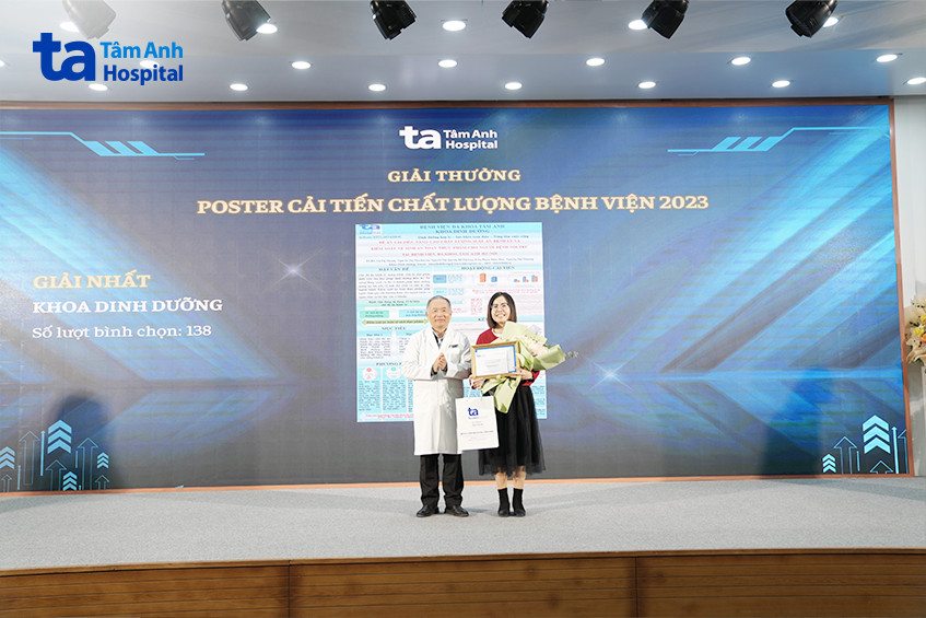 ảnh tổng kết cải tiến chất lượng bệnh viện tâm anh hà nội 2023