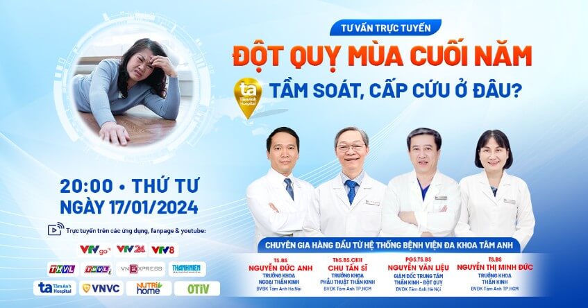 Đột quỵ mùa cuối năm, tầm soát và cấp cứu ở đâu