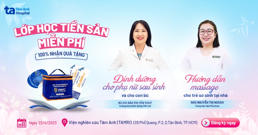 Lớp học tiền sản 13, 8H00 – 10H30 Thứ 7 (22/04/2023)