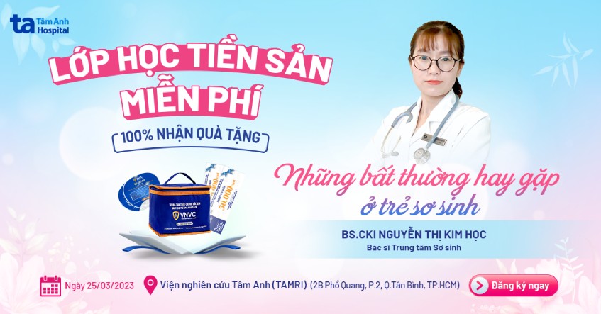 Lớp học tiền sản 9, 8H00 – 10H30 Thứ 7 (25/03/2023)