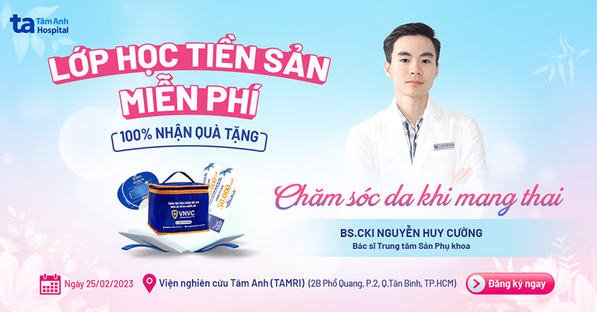 Lớp học tiền sản 5, 8h00 – 10h30 THỨ 7 (25/02/2023)