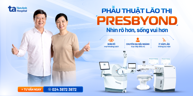 Phẫu thuật lão thị Presbyond