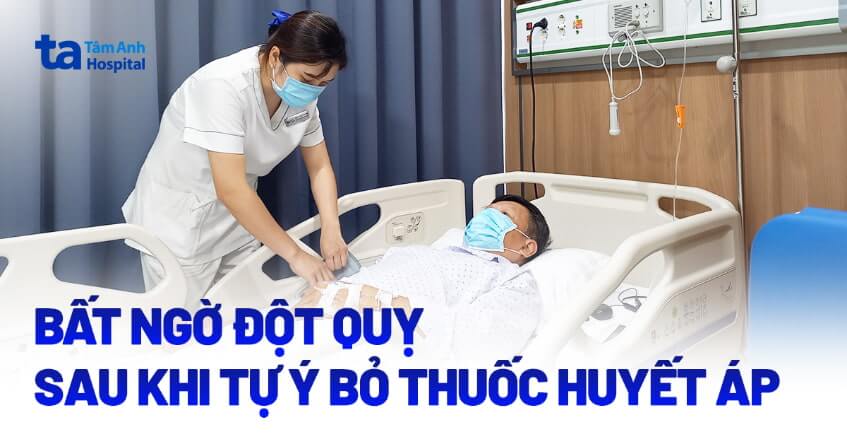 Đột quỵ sau một tuần không uống thuốc huyết áp