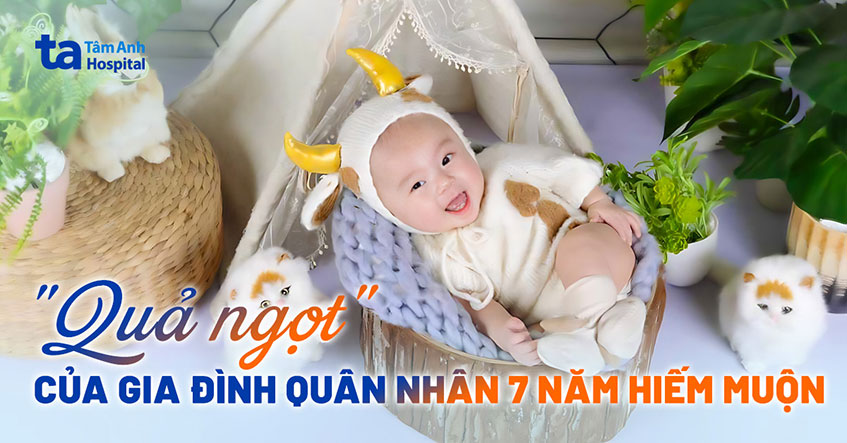 “Mùa xuân đầu tiên” của gia đình quân nhân 7 năm mong con