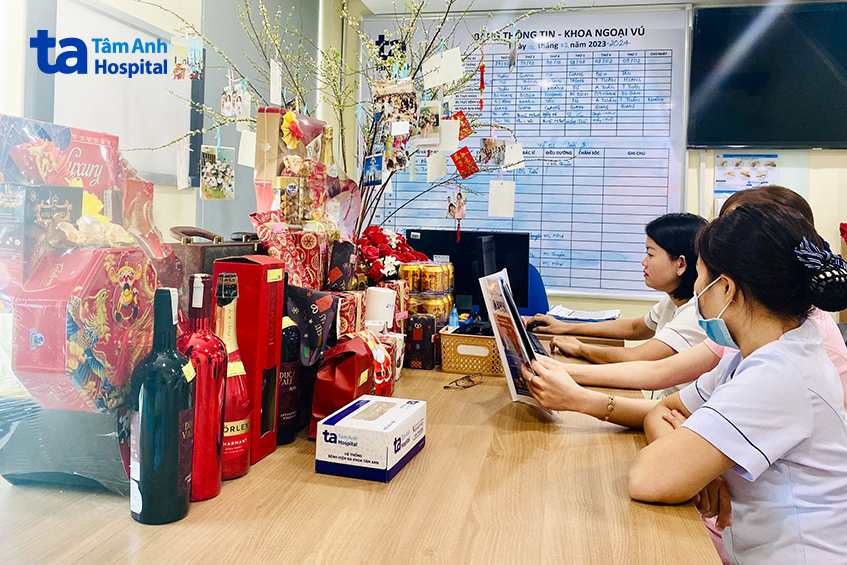 năm mới khoa ngoại vú tâm anh