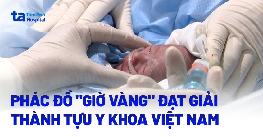 Phác đồ giờ vàng đạt giải thành tựu y khoa