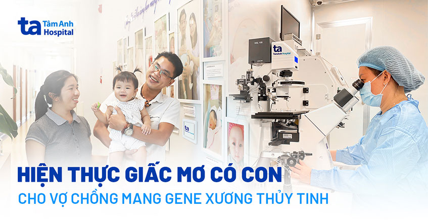 13 năm kiên trì “tìm con” của vợ chồng mang gene xương thủy tinh