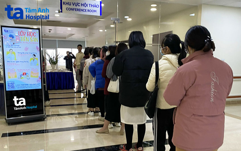 lớp học tiền sản cung cấp kiến thức