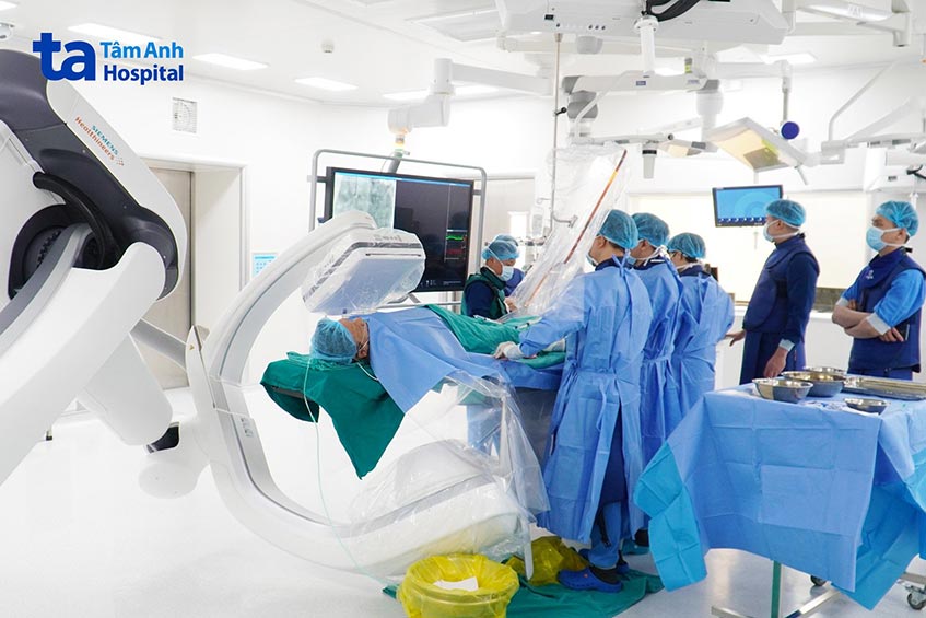 Phẫu thuật đặt stent tái thông động mạch vành