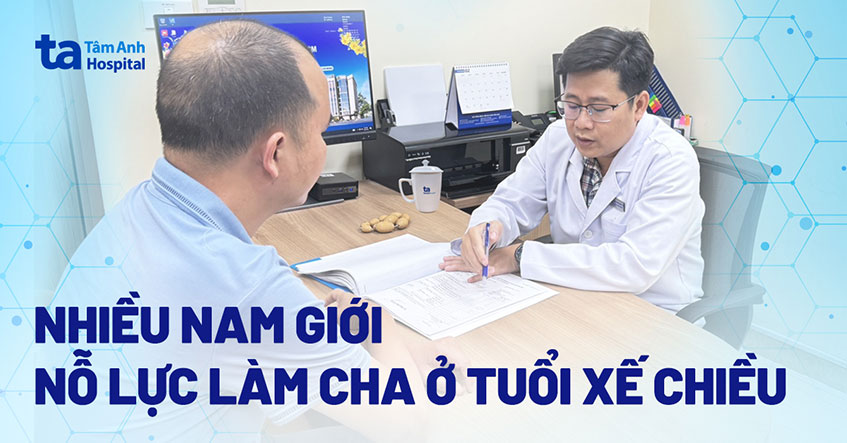 Trở thành cha ở tuổi xế chiều