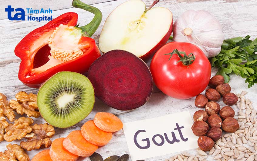 Chế độ dinh dưỡng hợp lý giúp cải thiện sức khỏe tổng thể và kiểm soát bệnh gút hiệu quả