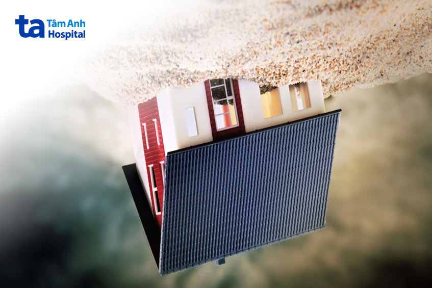 Chóng mặt, cảm thấy nhà cửa xoay vòng, sụp đổ là triệu chứng của bệnh rối loạn tiền đình