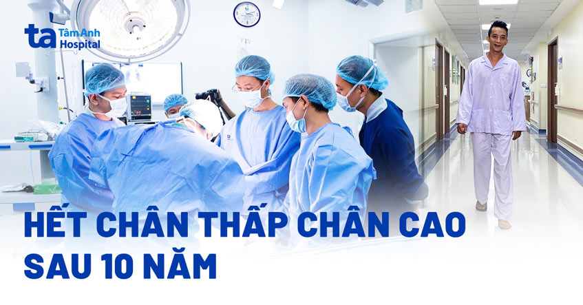 Hết chân thấp chân cao sau 10 năm
