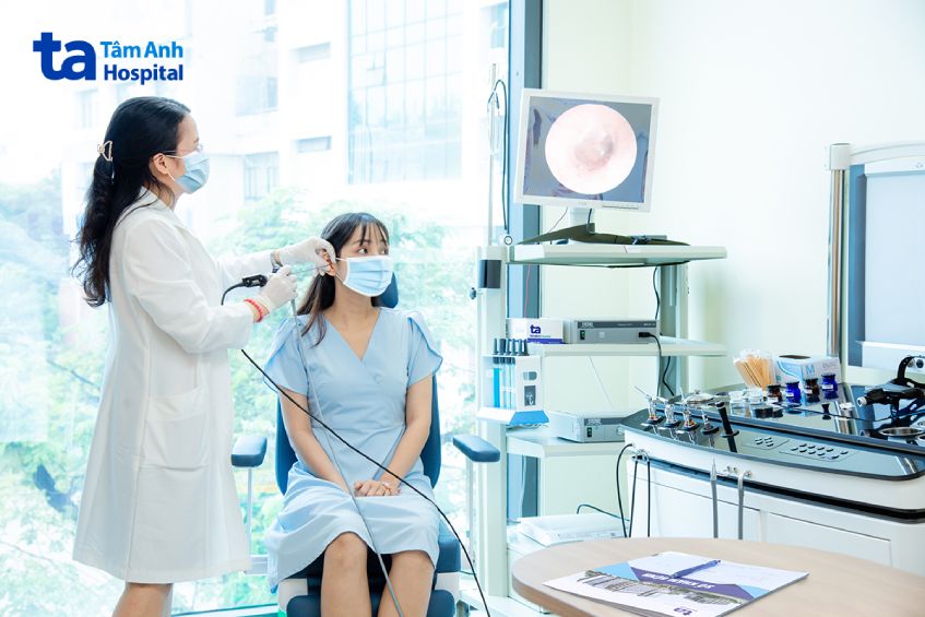 nội soi kiểm tra tai