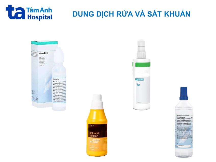 Sự tiến bộ về các loại dung dịch rửa và sát khuẩn