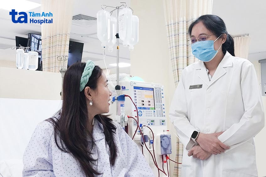 bs thăm hỏi chị p