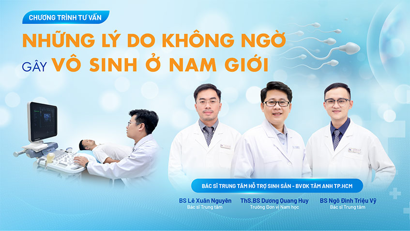 CTTV những lý do không ngờ gây vô sinh ở nam giới