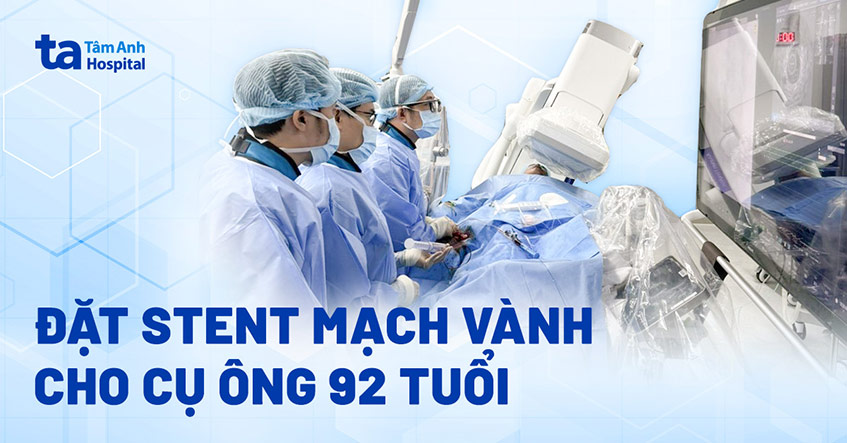 Cứu cụ ông U100 dọa nhồi máu cơ tim