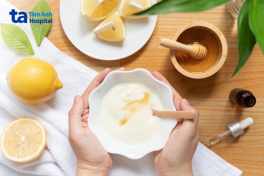 mặt nạ từ mật ong và sữa chua